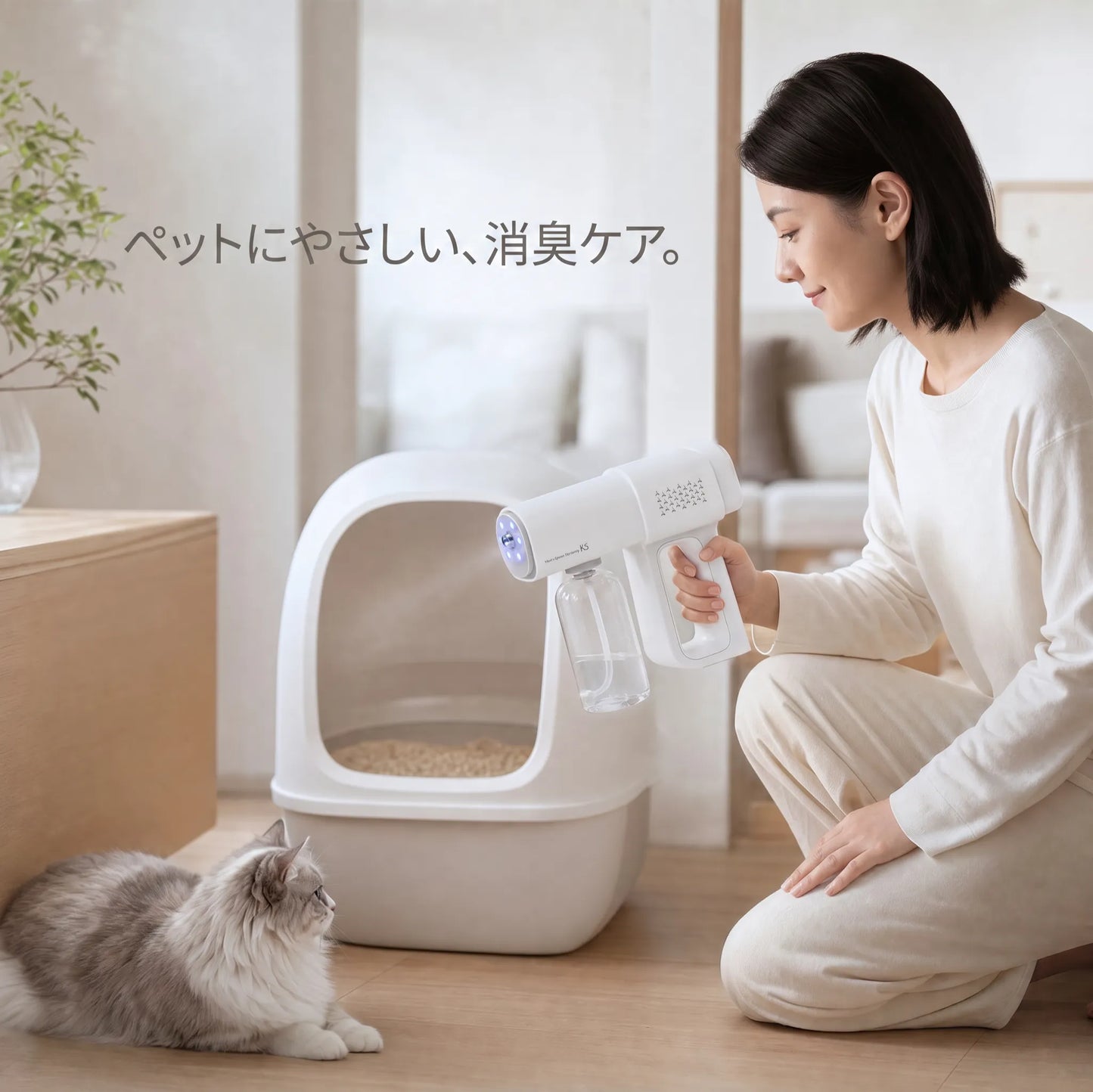 PureNest™ 微粒子除菌ミスト