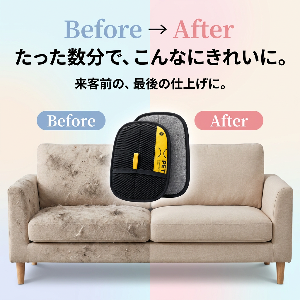 PetLimp Glove™  抜け毛取り手袋
