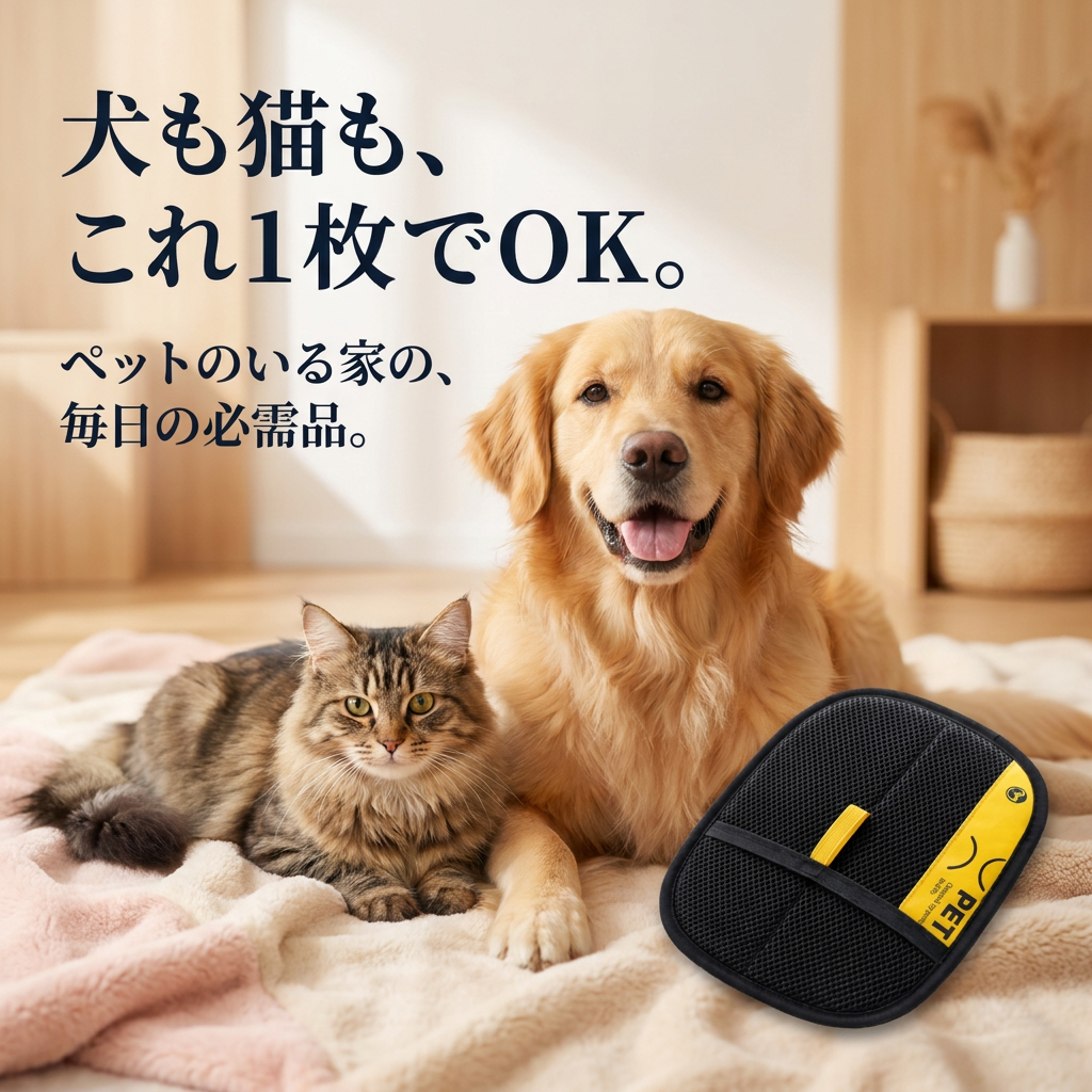 PetLimp Glove™  抜け毛取り手袋